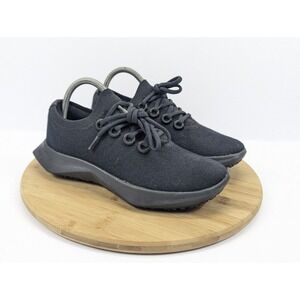 Allbirds Wool Dasher 2 Women 8 Black Merino Athletic Running Shoes Sneakers WD2